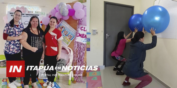LA USF DE B° FÁTIMA DE ENCARNACIÓN OFRECE CLASES DE PREPARACIÓN AL PARTO - Itapúa Noticias