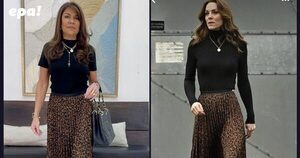 ¡Coincidencia Real! La senadora Celeste Amarilla y la princesa de Gales lucen el mismo outfit