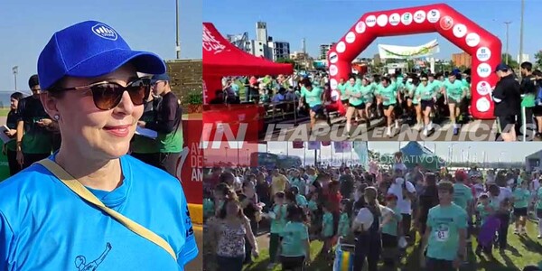 SE REALIZÓ CON ÉXITO LAS 25° CORRECAMINATA SOLIDARIA DE LA UNAE - Itapúa Noticias