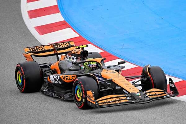 Norris sorprende a Verstappen y saldrá primero en Montmeló - Automovilismo - ABC Color