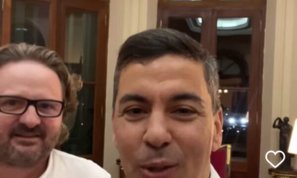 Santi Peña emocionado con largada simbólica del Transchaco Rally 2024