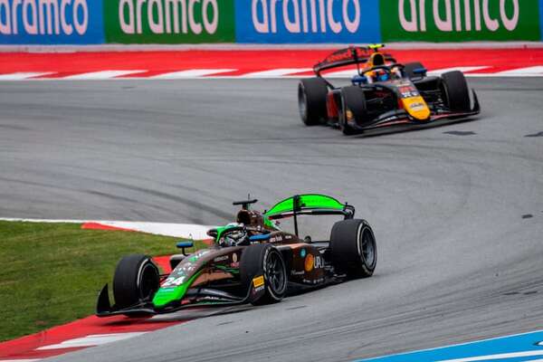 FIA Fórmula 2: Duerksen, décimo en la sprint - ABC Motor 360 - ABC Color