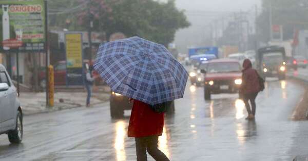 La Nación / Comienza la semana con lluvias y tormentas eléctricas, luego frío, advierte Meteorología