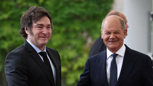 Milei se reunió con el canciller alemán Scholz durante su gira europea - Megacadena - Diario Digital