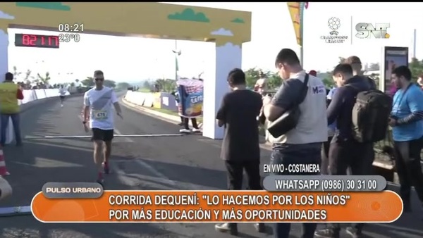 Se realizó la corrida Dequení - SNT