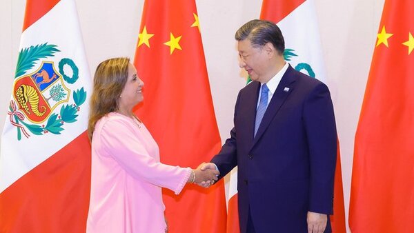 Dina Boluarte viajará este domingo a China