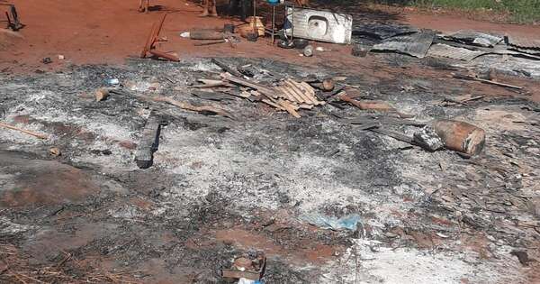 Diario HOY | Incendian vivienda en comunidad indígena de Minga Porã: acusado es un adolescente
