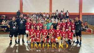 Amambay clasifica a los nacionales de handball U12 y U16 en masculino y femenino - Radio Imperio 106.7 FM