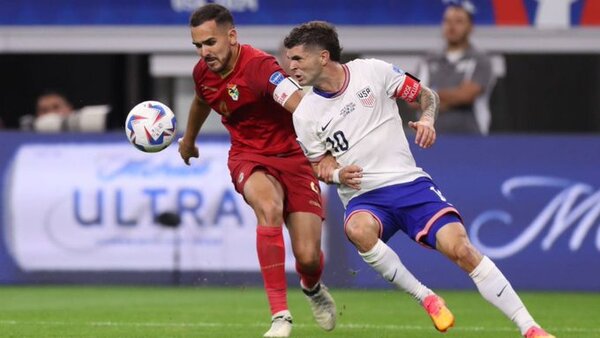 Estados Unidos se hizo fuerte en su casa; resultado categórico ante Bolivia en la Copa América