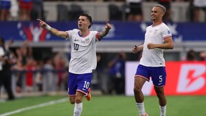 Estados Unidos triunfa al ritmo de su 'Capitán América'