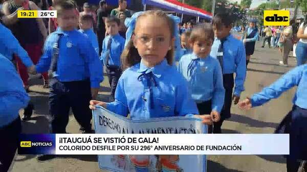 Itaugua se vistió de gala - ABC Noticias - ABC Color
