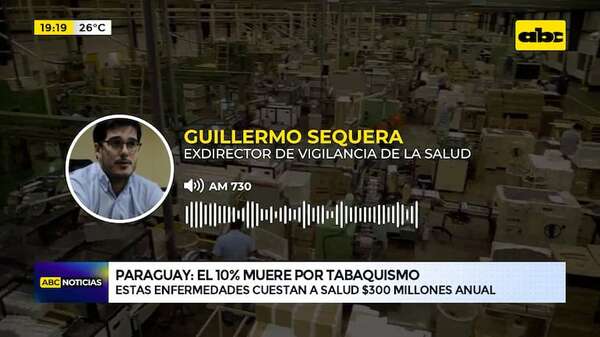 Paraguay: el 10 % muere por tabaquismo - ABC Noticias - ABC Color