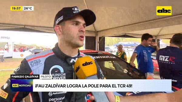 ¡Fau Zaldívar logra la pole para el TCR 49! - ABC Noticias - ABC Color