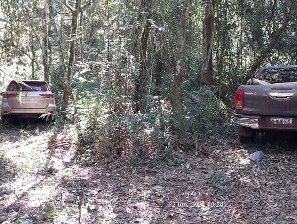 Operativo de la FTC en Canindeyú descubre camionetas de supuesto grupo narco · Radio Monumental 1080 AM