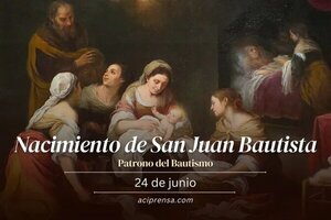 Hoy la Iglesia celebra la Solemnidad de la Natividad de San Juan Bautista - Radio Imperio 106.7 FM