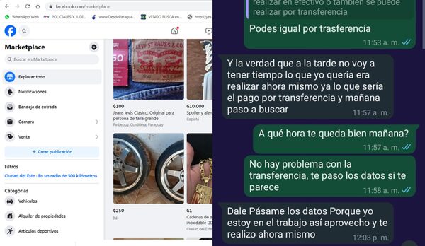 Delincuentes usan Marketplace de Facebook para robar datos bancarios - La Clave