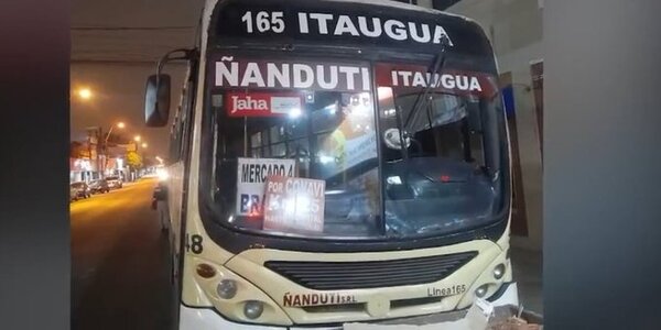 Hombre muere arrollado por un bus en San Lorenzo