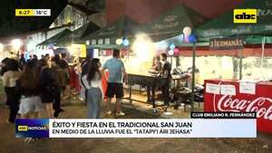 Éxito en el tradicional San Juan del Emiliano  - ABC Noticias - ABC Color