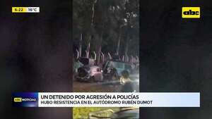 Capiatá: Un detenido por agresión a policías  - ABC Noticias - ABC Color
