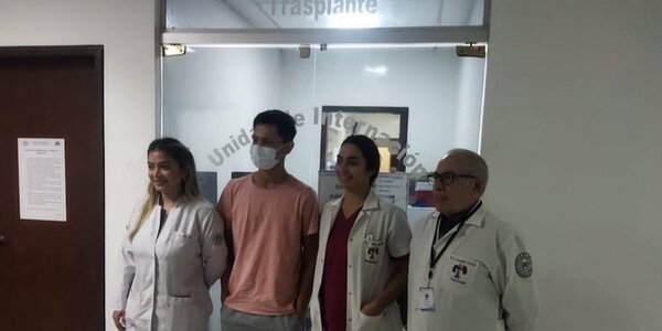 Joven trasplantado anima a pacientes