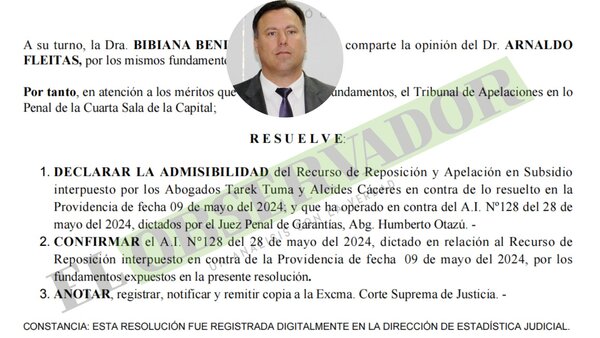 Cámara de Apelaciones destraba Audiencia Preliminar en causa Metrobus