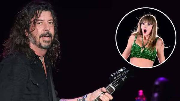 [VIDEO] ¡Feroz bolonqui entre cantante de Foo Figthers y Taylor Swift!