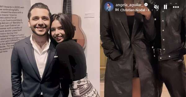 Diario HOY | Ángela Aguilar publicó primera fotografía con Christian Nodal