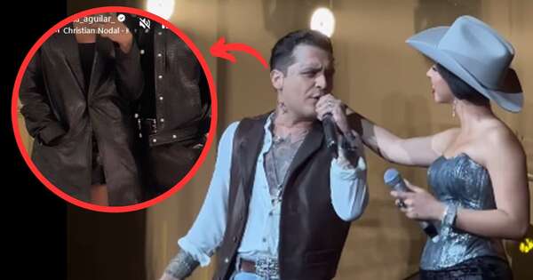 La Nación / Ángela Aguilar compartió su primera foto romántica con Christian Nodal