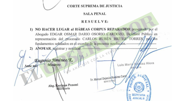 Sala Penal: Planteo de hábeas corpus para revocar resoluciones desnaturaliza dicha garantía