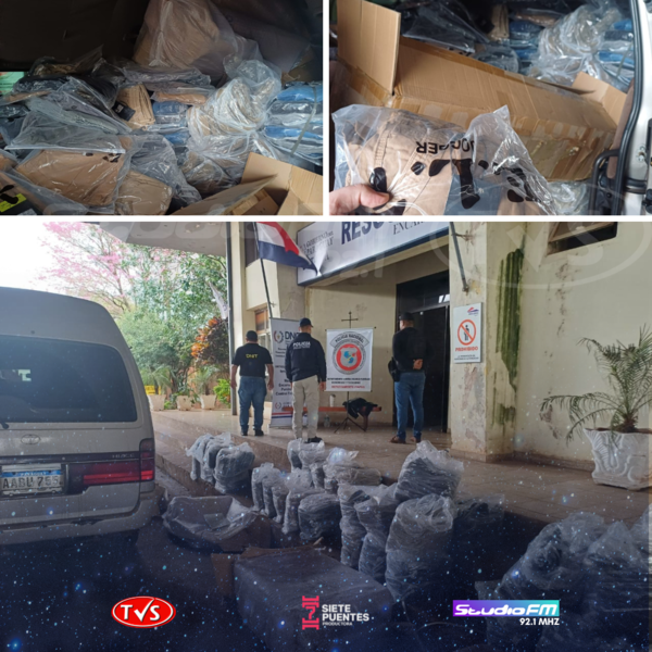 INCAUTACIÓN DE VEHÍCULO Y MERCADERÍAS PRESUNTAMENTE DE CONTRABANDO - TVS