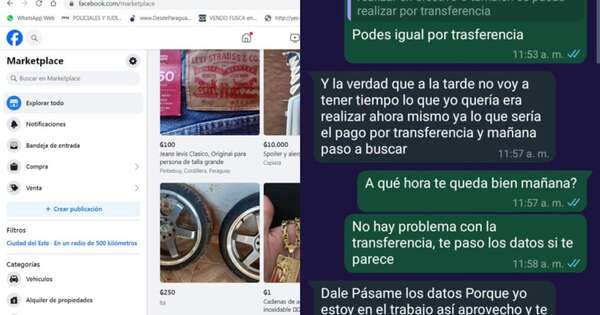 Diario HOY | Criminales usaron Marketplace para tratar de robar datos bancarios a una mujer