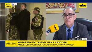 Celular para Tío Rico: militar Belotto y esposa van juicio oral - ABC Noticias - ABC Color