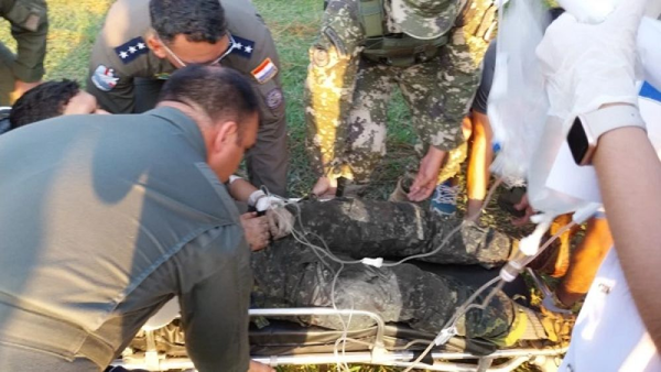 Militares heridos en atentado evolucionan favorablemente - Noticiero Paraguay