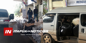 INCAUTARON VEHÍCULO CON MERCADERÍAS APARENTEMENTE DE CONTRABANDO EN TRINIDAD - Itapúa Noticias