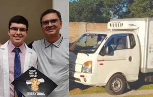 Papá sortea su camión para que su hijo pueda estudiar - Noticiero Paraguay