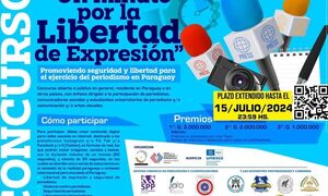 Extienden plazo para participar de concurso sobre libertad de expresión