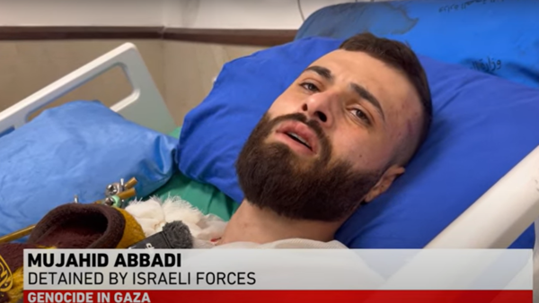 "Deberías morir entonces", relata palestino herido de bala y atado a coche militar israelí