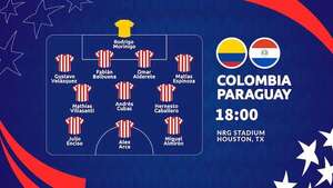 La formación de Paraguay vs. Colombia para el debut en la Copa América 2024 - Selección Paraguaya - ABC Color