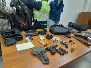 Policía frustra asalto y detiene a dos hombres en San Lorenzo - Megacadena - Diario Digital