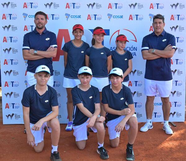 Derrotas guaranies en el arranque del sudamericano de tenis de 12 años en Rakiura