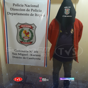 APREHENCIÓN DE PERSONA CON ORDEN DE CAPTURA - TVS