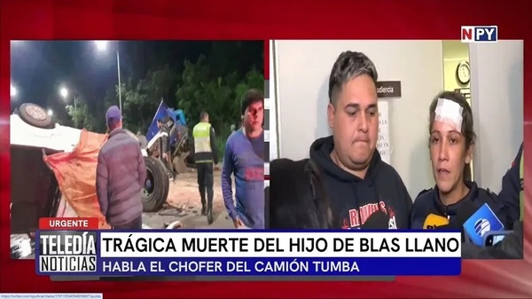 Peritaje concluye que el hijo de Llano no conducía prudencialmente - Noticias Paraguay