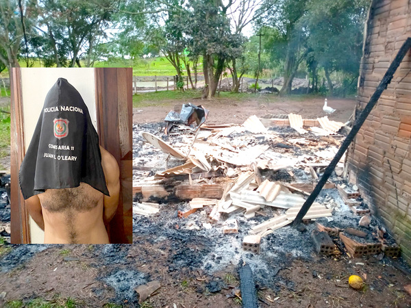 Cae sujeto que golpeó a un hombre e incendió su casa con la víctima dentro - La Clave