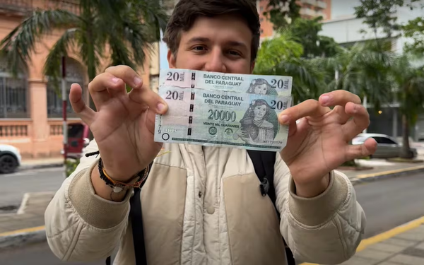 Influencer mostró qué se puede comer en Paraguay con G. 40.000 en un día - Noticiero Paraguay