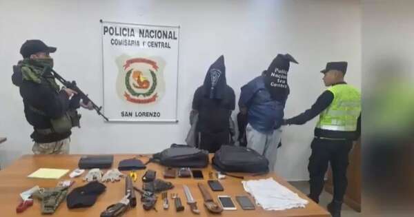 La Nación / Policía frustró asalto a una bodega en San Lorenzo