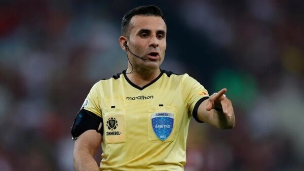 Árbitro chileno para el Paraguay vs. Brasil