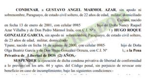 Militares de la Escolta Presidencial son condenados con suspensión por torturar a soldados 