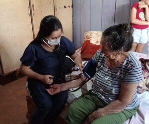 USF Ara Potĩ realiza visitas domiciliarias
