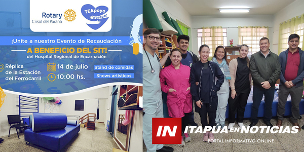 LANZARON EVENTO SOLIDARIO PARA APOYAR AL SERVICIO DE INTERVENCIÓN TEMPRANA DEL HRE - Itapúa Noticias