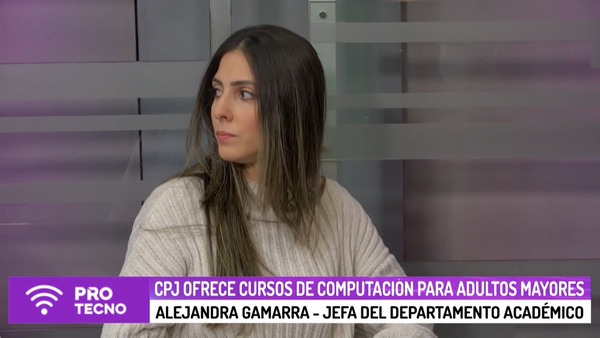 CPJ ofrece cursos de computación para adultos mayores - Megacadena - Diario Digital